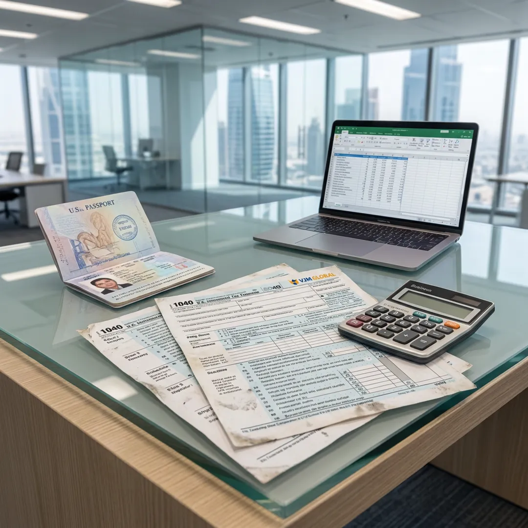 U.S. expat tax documents and advisory meeting