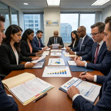 Advisors planning India market entry strategy