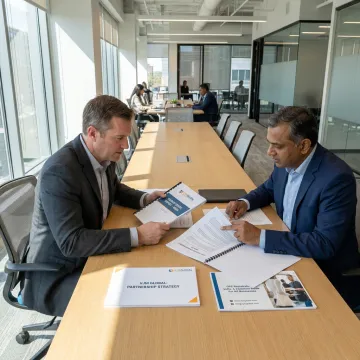US and Indian advisors planning a joint venture