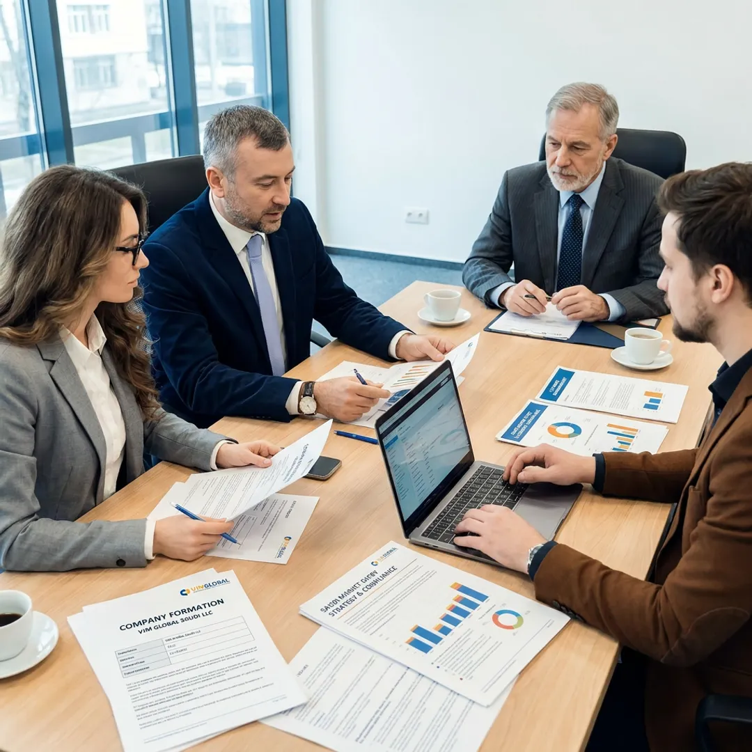 Business setup consultants advising US executives
