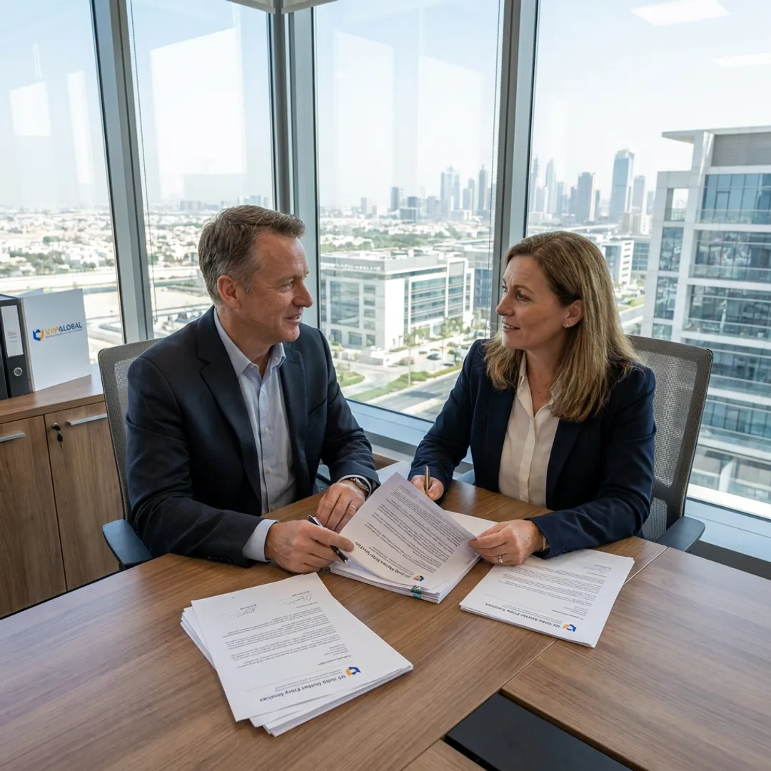 Dubai South business district company formation planning