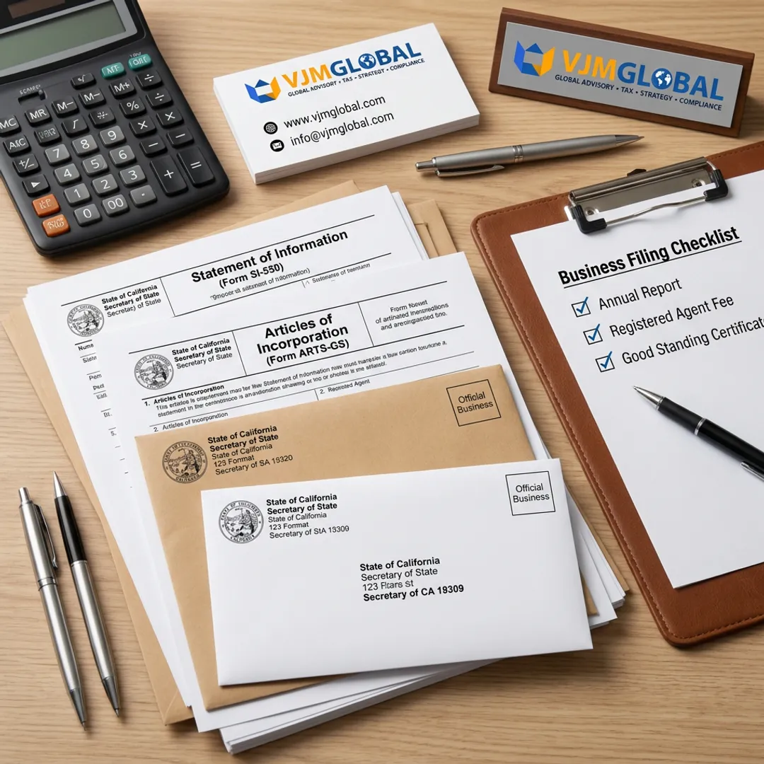 Registered agent compliance documents