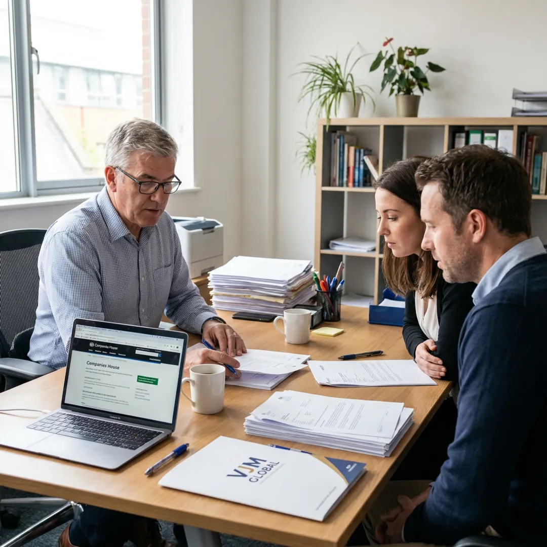 Company registration advisor assisting UK business owners