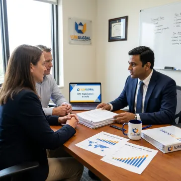 Business formation advisor helping US company expand into India
