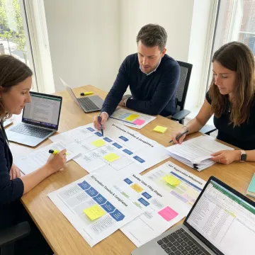Advisors planning European company formation process