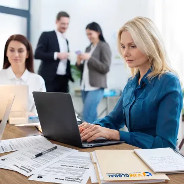 Business adviser guiding a UK company formation process