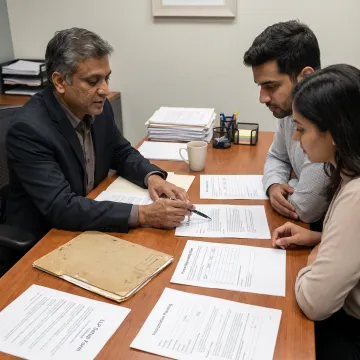 Consultant guiding founders through LLP setup