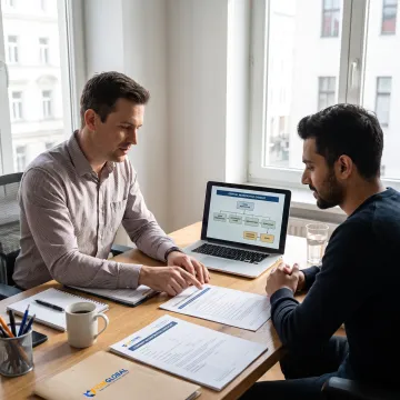 Adviser guiding a client through company incorporation