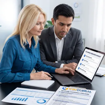 Adviser assisting founder with UK company setup