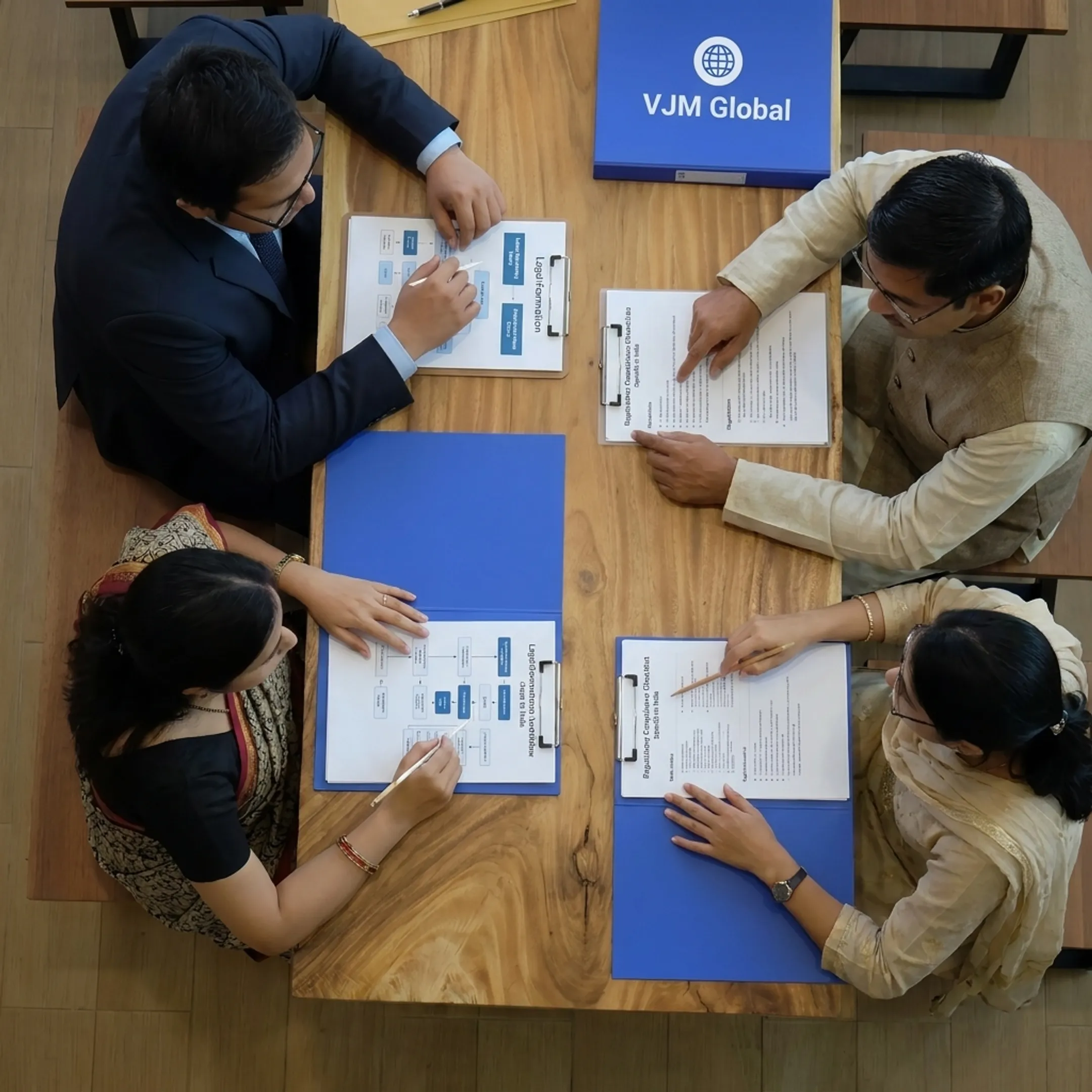 Step-by-step cross-border incorporation workflow overview