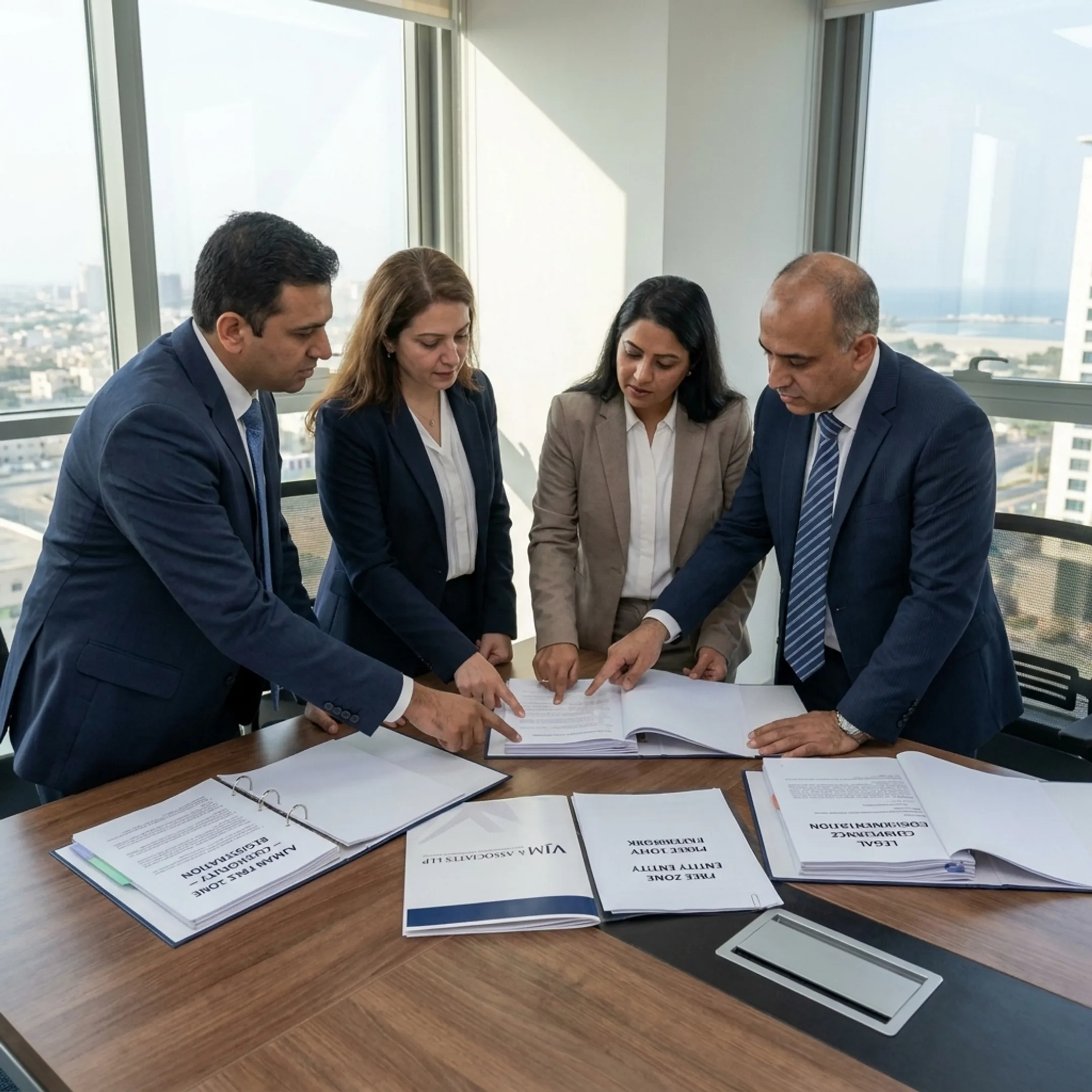 Steps to establish an Ajman Free Zone entity from India