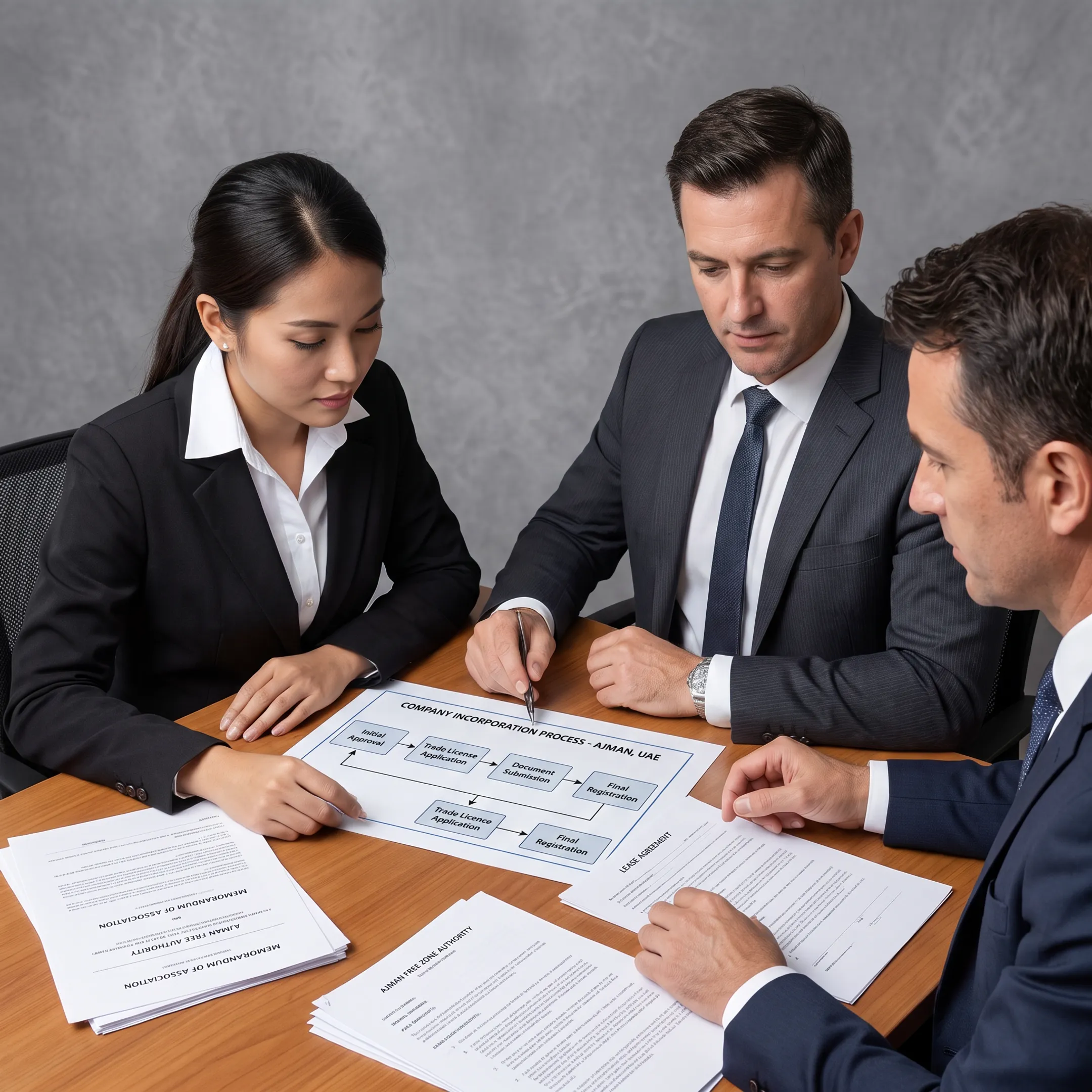 Step-by-step process for business registration in Ajman