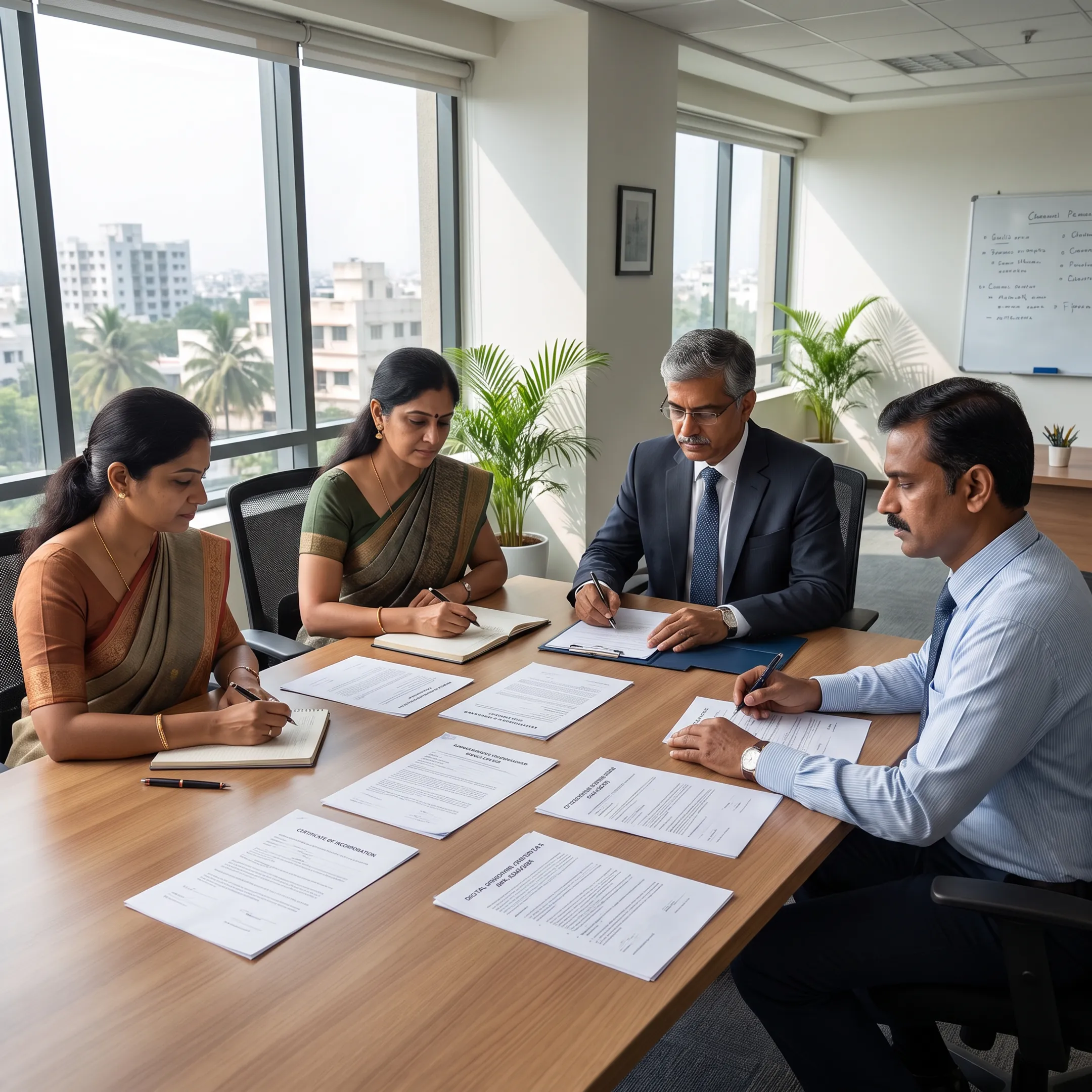 Consultants preparing LLP registration filings for Chennai businesses