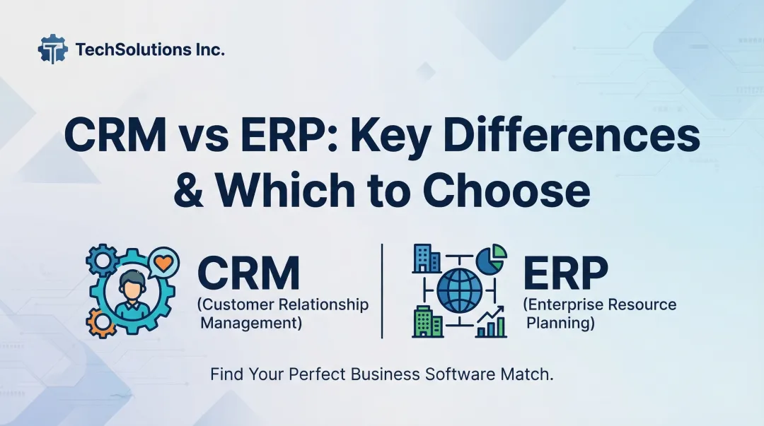 CRM vs ERP: Key Differences & Which to Choose