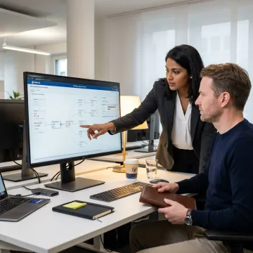 SAP master data governance dashboard