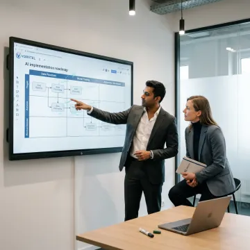 AI implementation workflow planning session