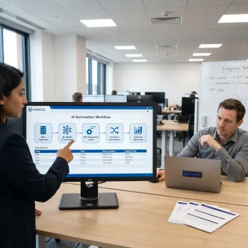 AI automation process planning session