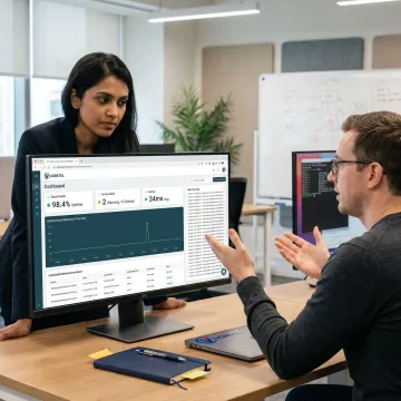 IT consultants managing cybersecurity and cloud support