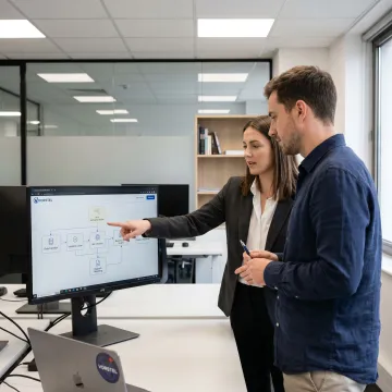 AI automation workflow planning session