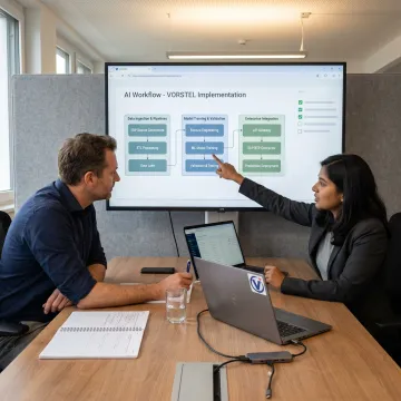 AI implementation team planning workflow