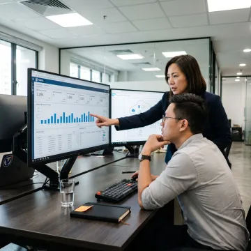 SAP managed services operations dashboard