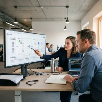 Cloud consultants mapping a platform engineering roadmap