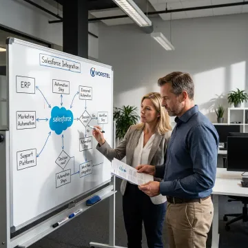 Team mapping Salesforce integration workflow