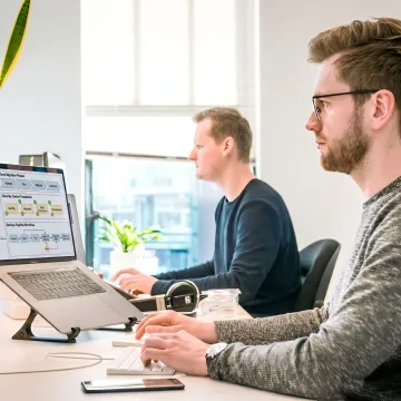Cloud migration process review with architecture plans