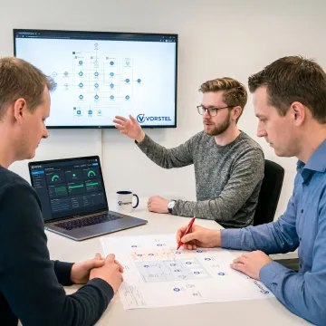 Cloud migration specialists planning infrastructure modernization