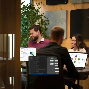 AI-powered custom software development team