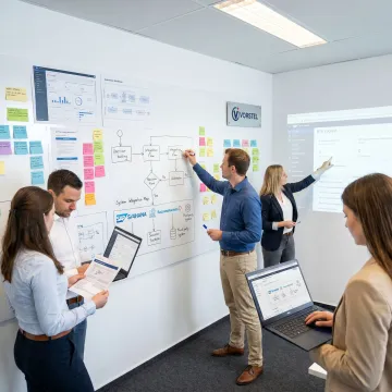 SAP BTP implementation workflow planning session