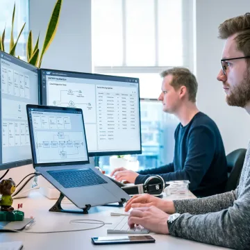 SAP BTP consultants reviewing enterprise integration architecture
