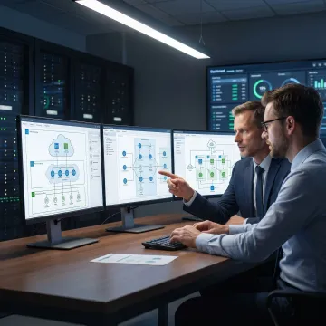 Cloud consultants planning enterprise strategy