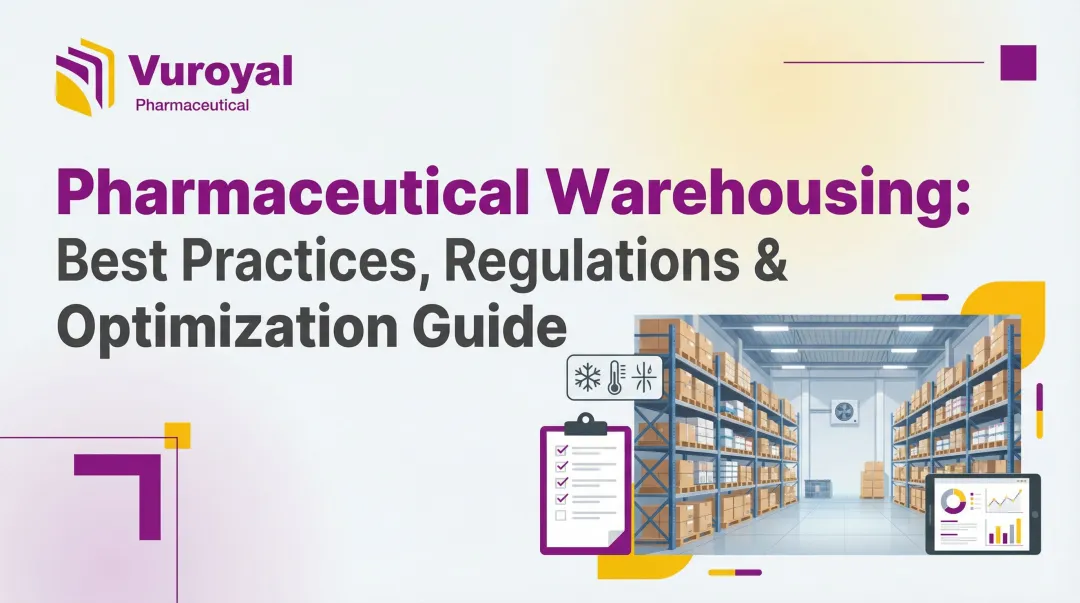 Cover image for Pharmaceutical Warehousing: Best Practices, Regulations & Optimization Guide