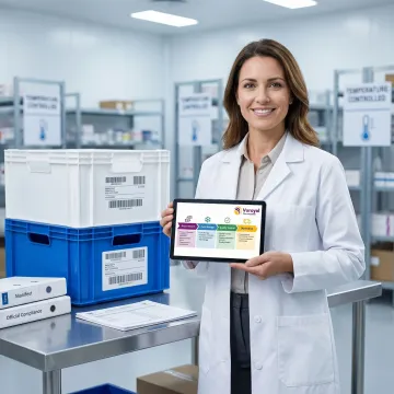 Pharmaceutical supply chain process steps from procurement to distribution