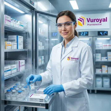 Temperature-controlled pharmaceutical logistics for clinical trials