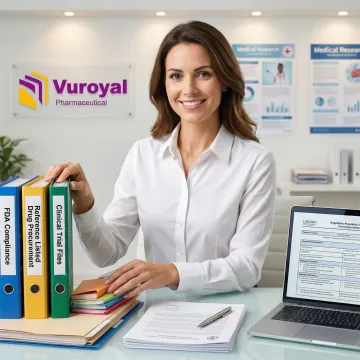 FDA-registered pharmaceutical wholesaler managing clinical trial compliance