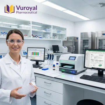 Bioanalytical testing workflow diagram