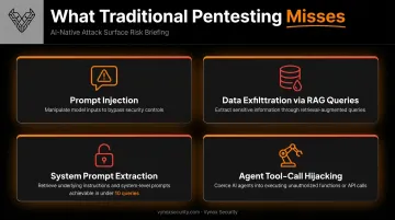 Four AI-specific security risks traditional penetration testing methods miss