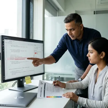 Security team reviewing vulnerable code paths