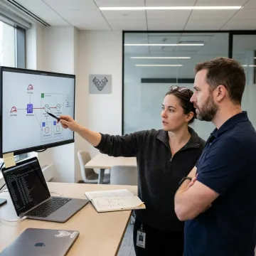 Security team mapping cloud attack paths