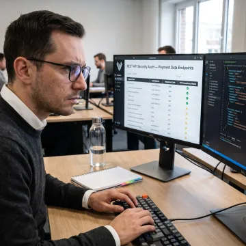 Security analyst testing payment API endpoints