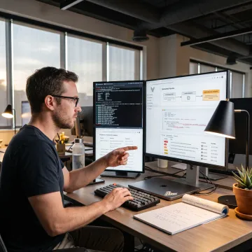 Security professional assessing a SaaS platform
