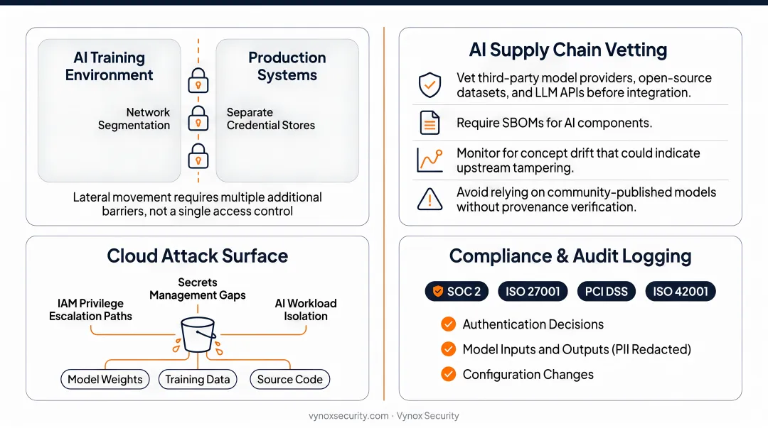 AI compliance framework comparison table covering NIST ISO OWASP GDPR HIPAA and EU AI Act