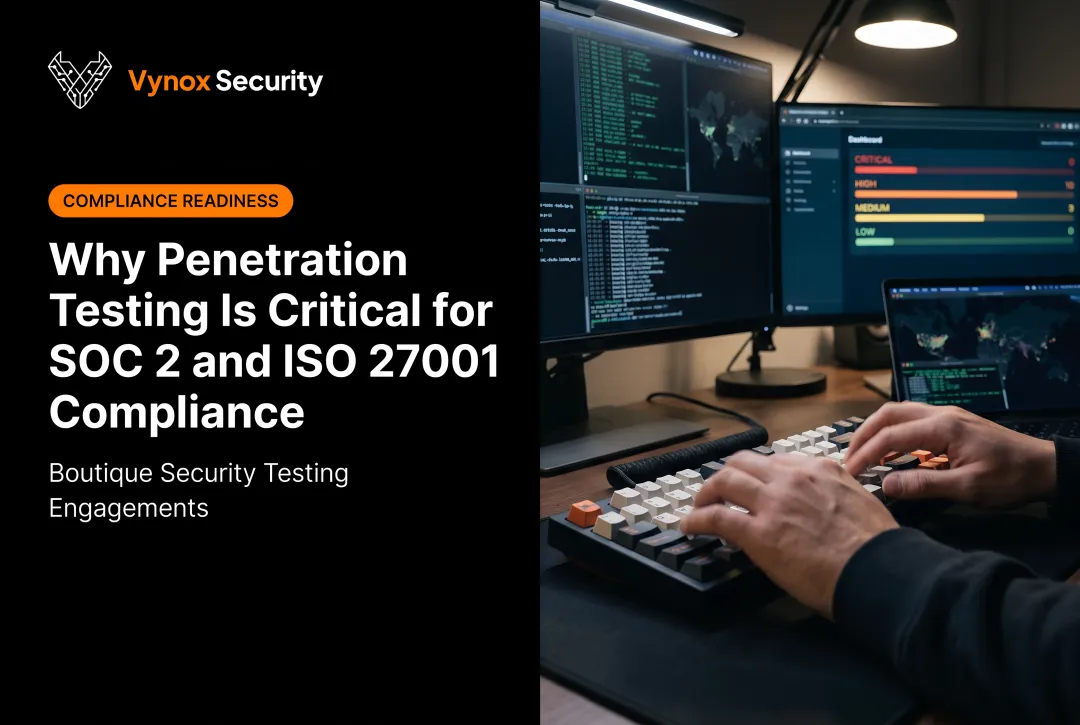 Why Penetration Testing Is Critical for SOC 2 and ISO 27001 Compliance