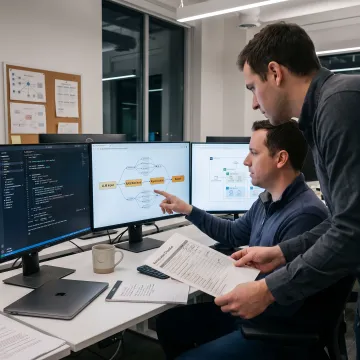 Security team reviewing red team attack paths