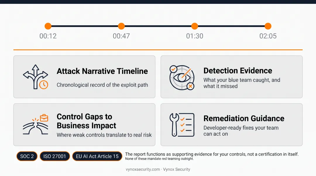 4-phase red team methodology from scoping to reporting workflow