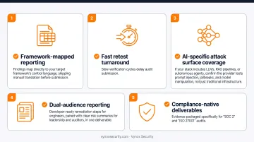Five criteria checklist for selecting a compliance-focused pentest partner