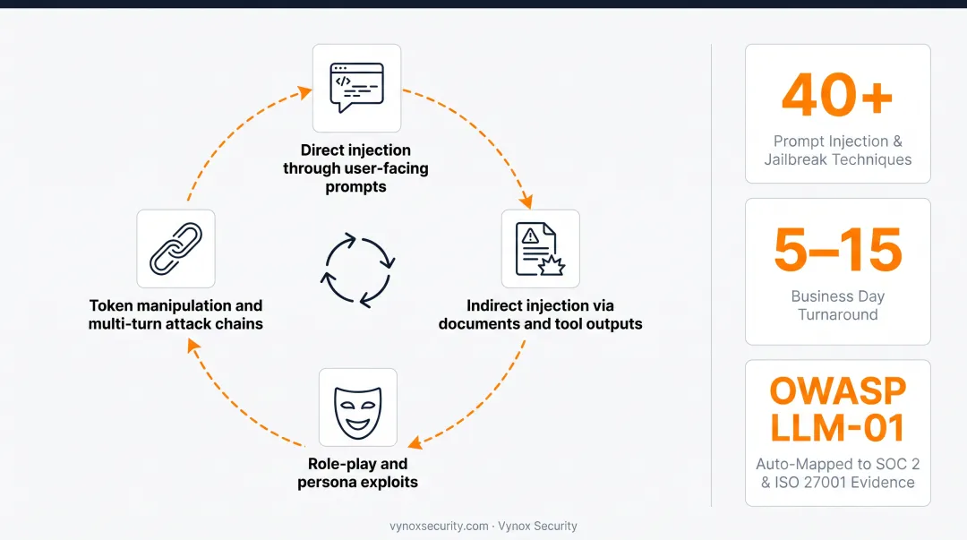 Five-layer defense strategy against LLM prompt injection attacks