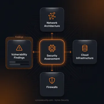 Network security architecture review dashboard